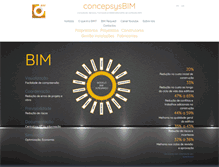 Tablet Screenshot of concepsysbim.com